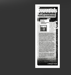 Gr&ouml;&szlig;ere Abbildung Anzeige "Essentials of Carbohydrate Chemistry and Biochemistry"