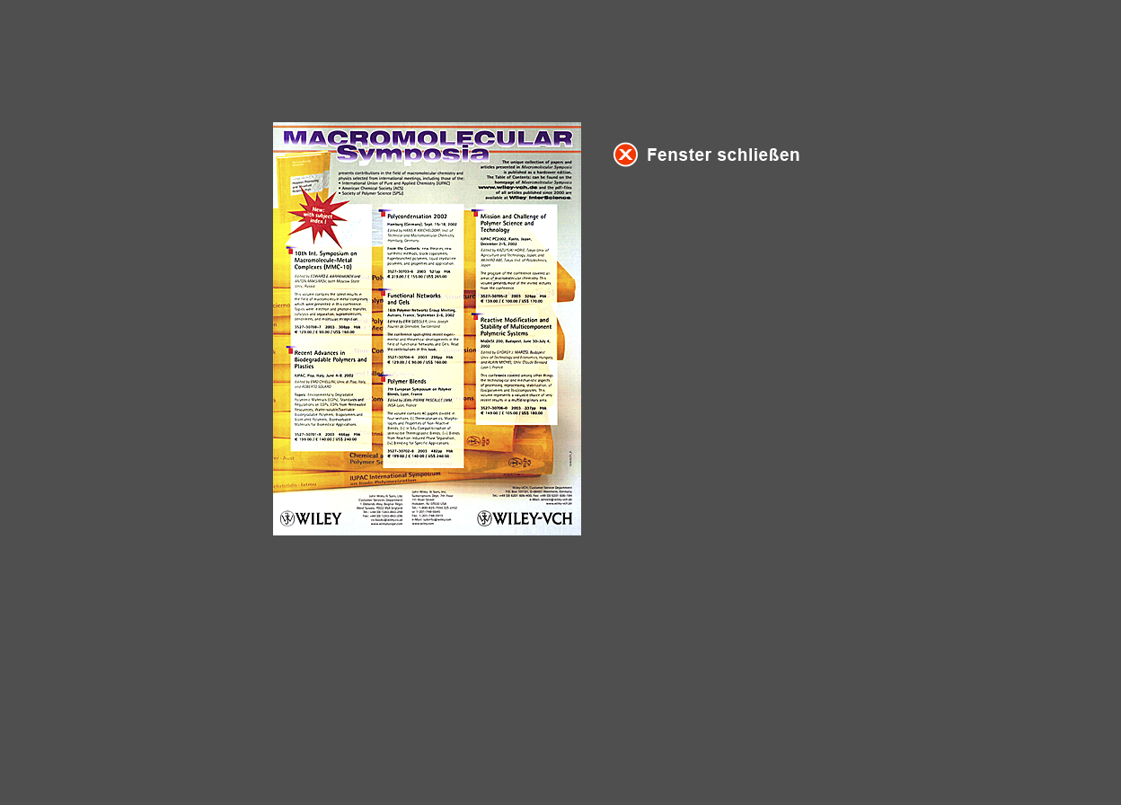 Gro&szlig;e Abbildung "Macromolecular Symposia"