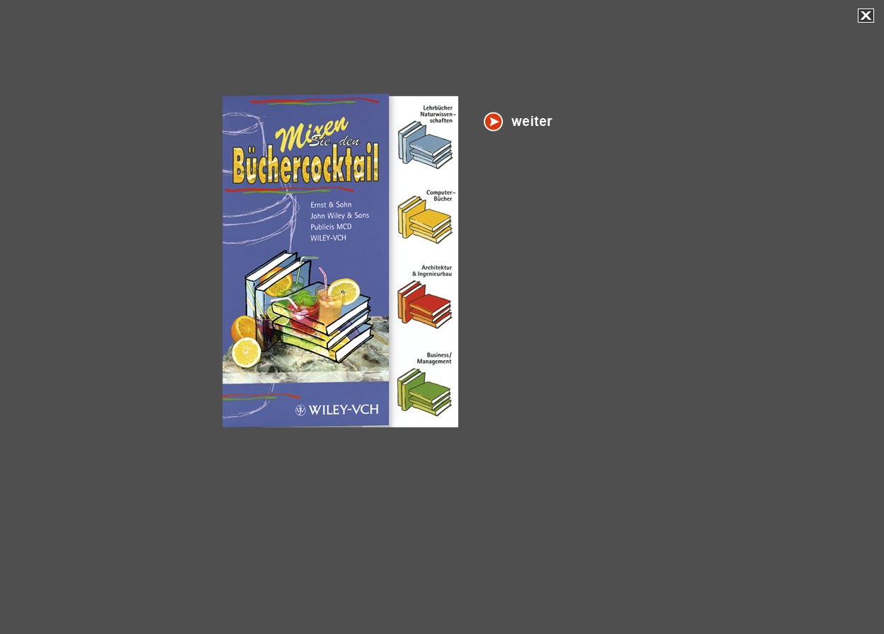 Gro&szlig;e Abbildung Wiley-VCH "B&uuml;cherCocktail"-Mappe