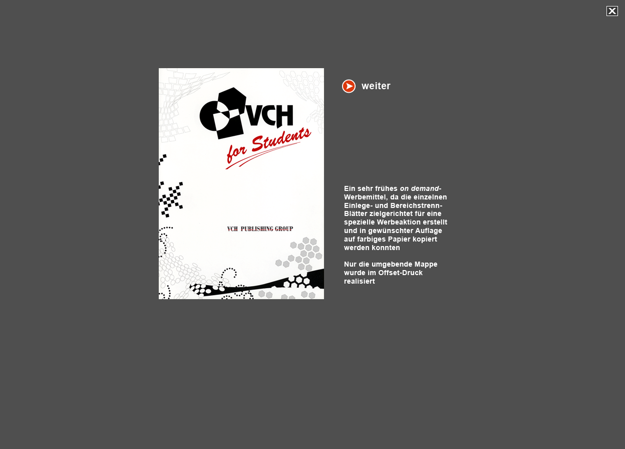 Gro&szlig;e Abbildung der "VCH for Students"-Mappe