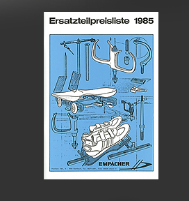 Gr&ouml;&szlig;ere Abbildung "Empacher Ersatzteilpreisliste 1985"