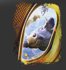 Gr&ouml;&szlig;ere Abbildung Digital-Montage "Heilige K&uuml;he"