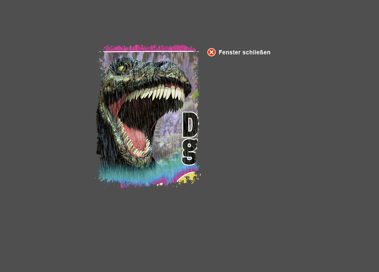 Gro&szlig;e Abbildung Digital-Montage "Starkult: Kopf Dino"