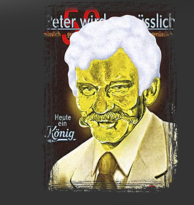 Gr&ouml;&szlig;ere Abbildung Digital-Montage "Heute ein K&ouml;nig"