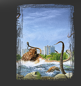 Gr&ouml;&szlig;ere Abbildung Digital-Montage "Umarmung bei Sonnenschein"