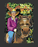 Abbildung Digital-Montage "Marie macht m&uuml;de Manferds munter"