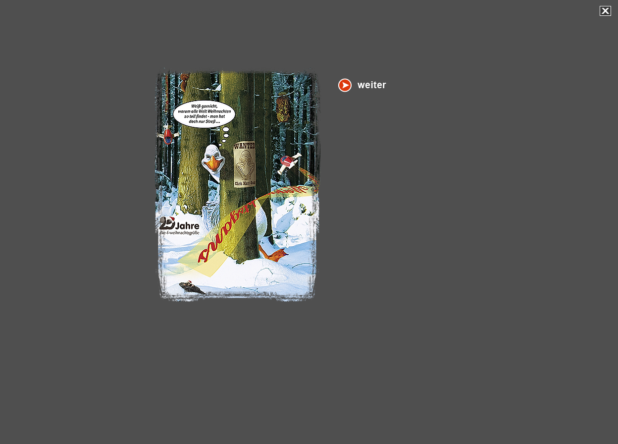 Gro&szlig;e Abbildung Digital-Montage "Es lebe die Weihnachtsgans"