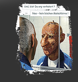 Gr&ouml;&szlig;ere Abbildung Digital-Montage "Der L&uuml;gner - F&auml;ulnis"