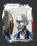 Abbildung Digital-Montage "Der L&uuml;gner - Chrom"