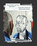 Abbildung Digital-Montage "Der L&uuml;gner - Glas"