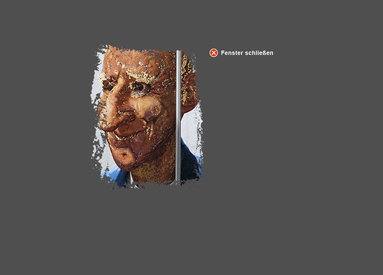 Gro&szlig;e Abbildung vergr&ouml;&szlig;erter Ausschnitt Digital-Montage "Der L&uuml;gner - F&auml;ulnis"