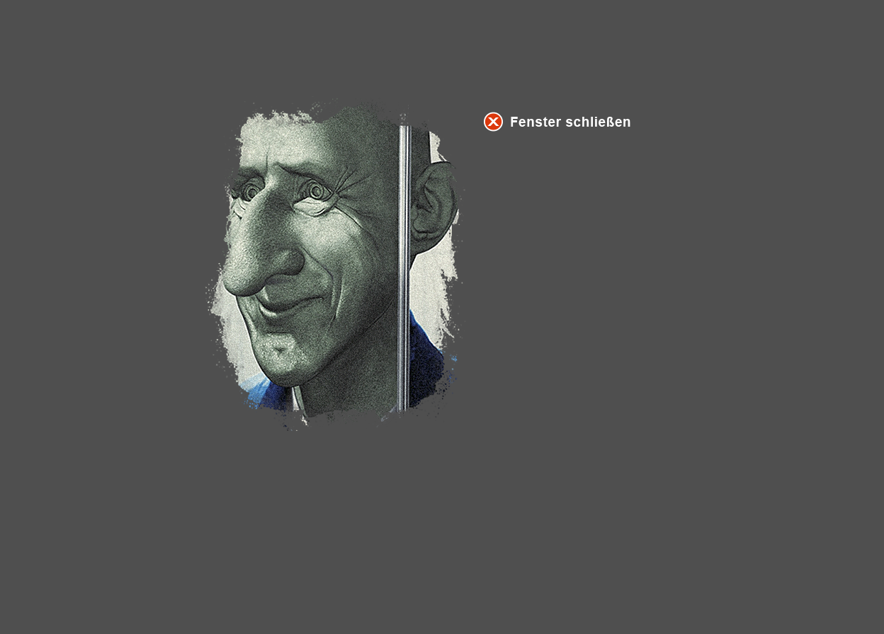 Gro&szlig;e Abbildung vergr&ouml;&szlig;erter Ausschnitt Digital-Montage "Der L&uuml;gner - Stein"