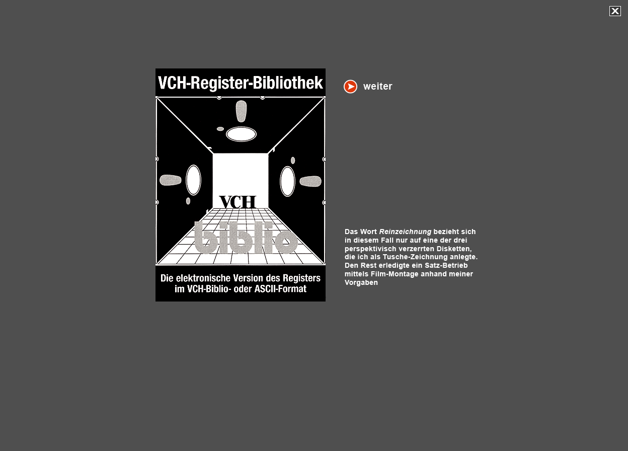 Gro&szlig;e Abbildung Logo "VCH-Register-Bibliothek"