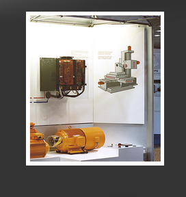 Gr&ouml;&szlig;ere Abbildung Messetafel "Antriebe Werkzeugmaschinen" 1