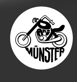 Gr&ouml;&szlig;ere Abbildung Aufkleber "MC Panik M&uuml;nster"