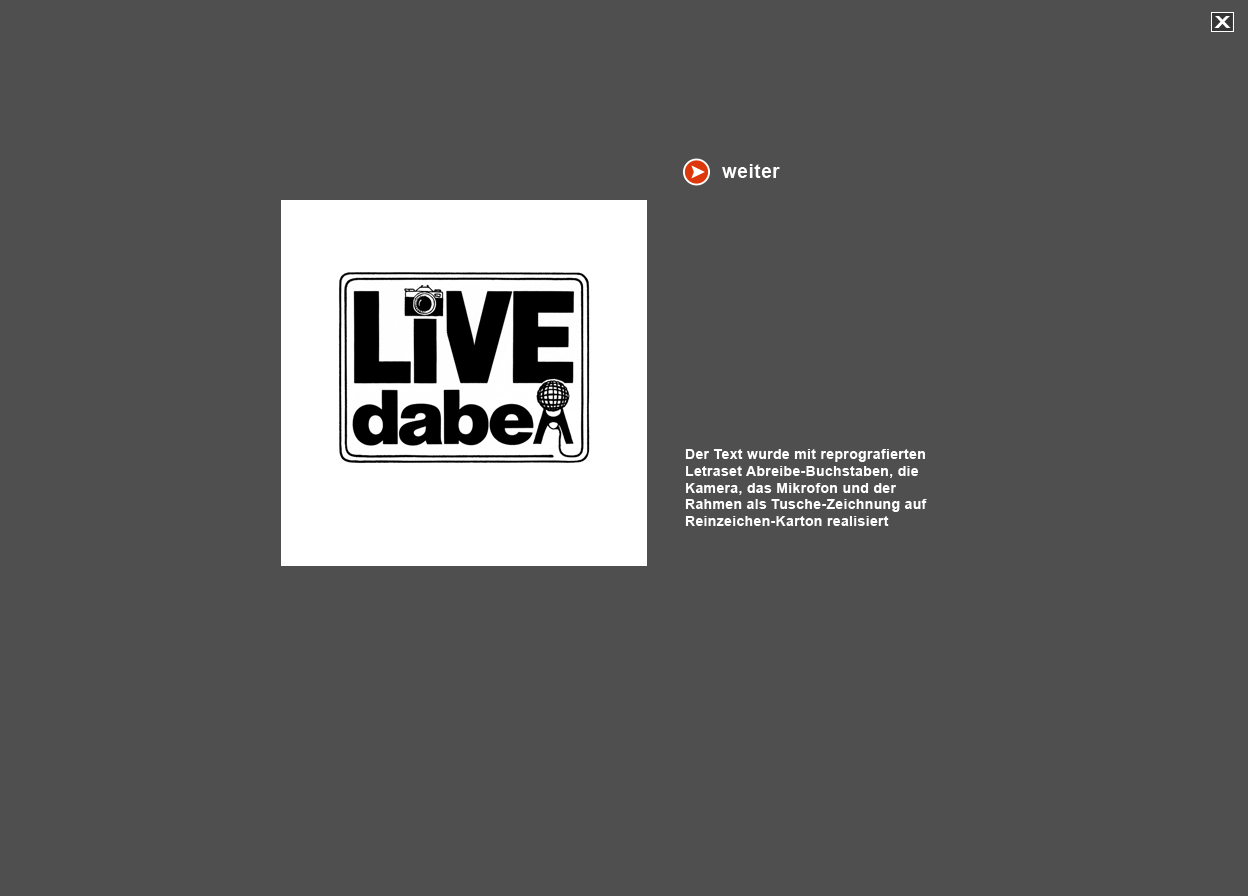 Gro&szlig;e Abbildung Logo "Live dabei"