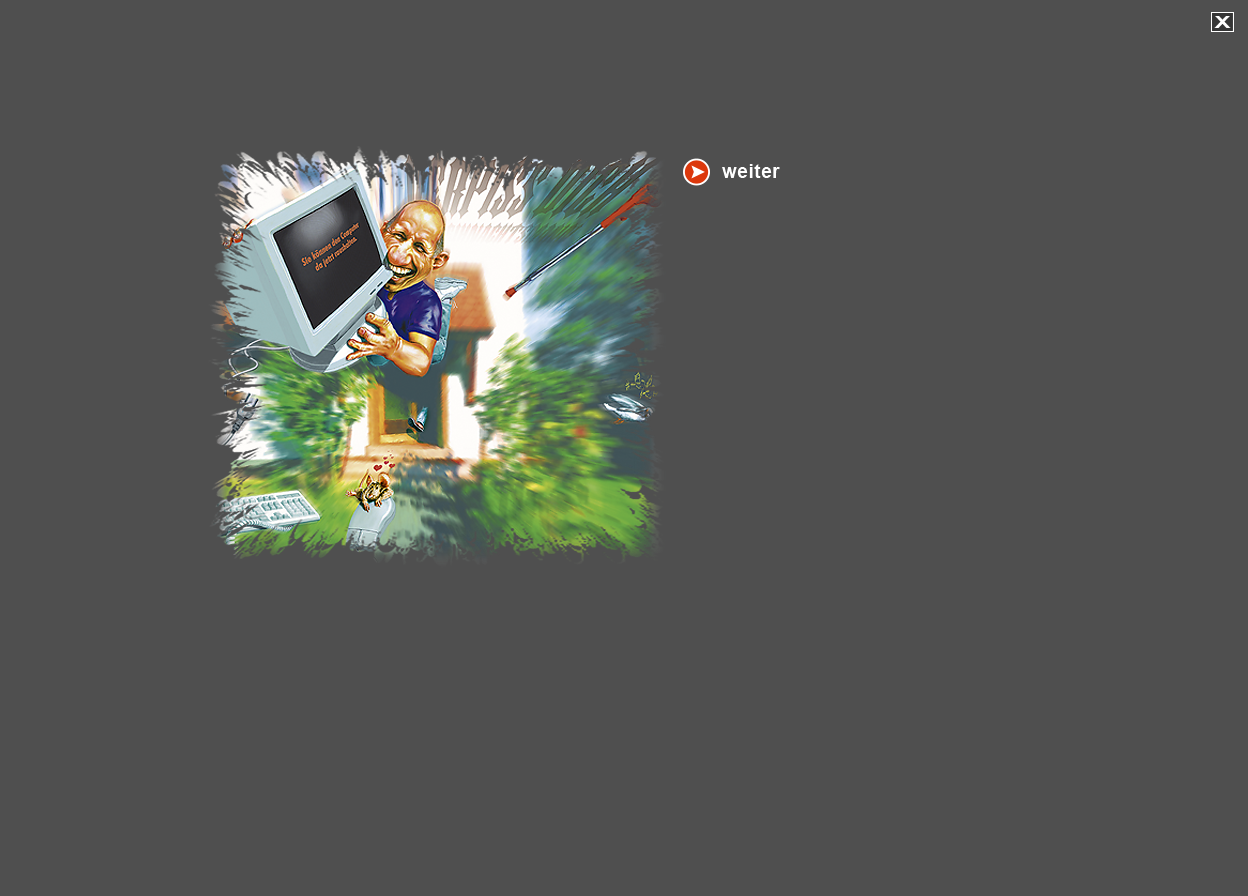 Gro&szlig;e Abbildung E-Malerei "Unfreiwilliger Umzug"