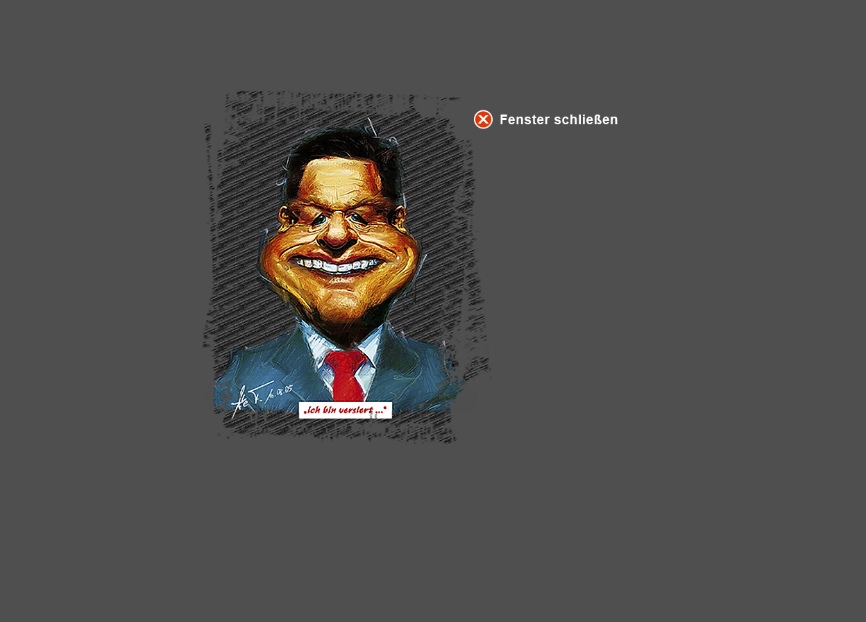 Gro&szlig;e Abbildung E-Malerei Karikatur "Gerhard"