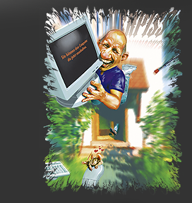 Gr&ouml;&szlig;ere Abbildung E-Malerei "Unfreiwilliger Umzug"