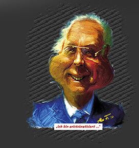 Gr&ouml;&szlig;ere Abbildung E-Malerei Karikatur "Franz"