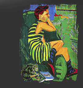 Gr&ouml;&szlig;ere Abbildung E-Malerei "Die Kr&uuml;cke"