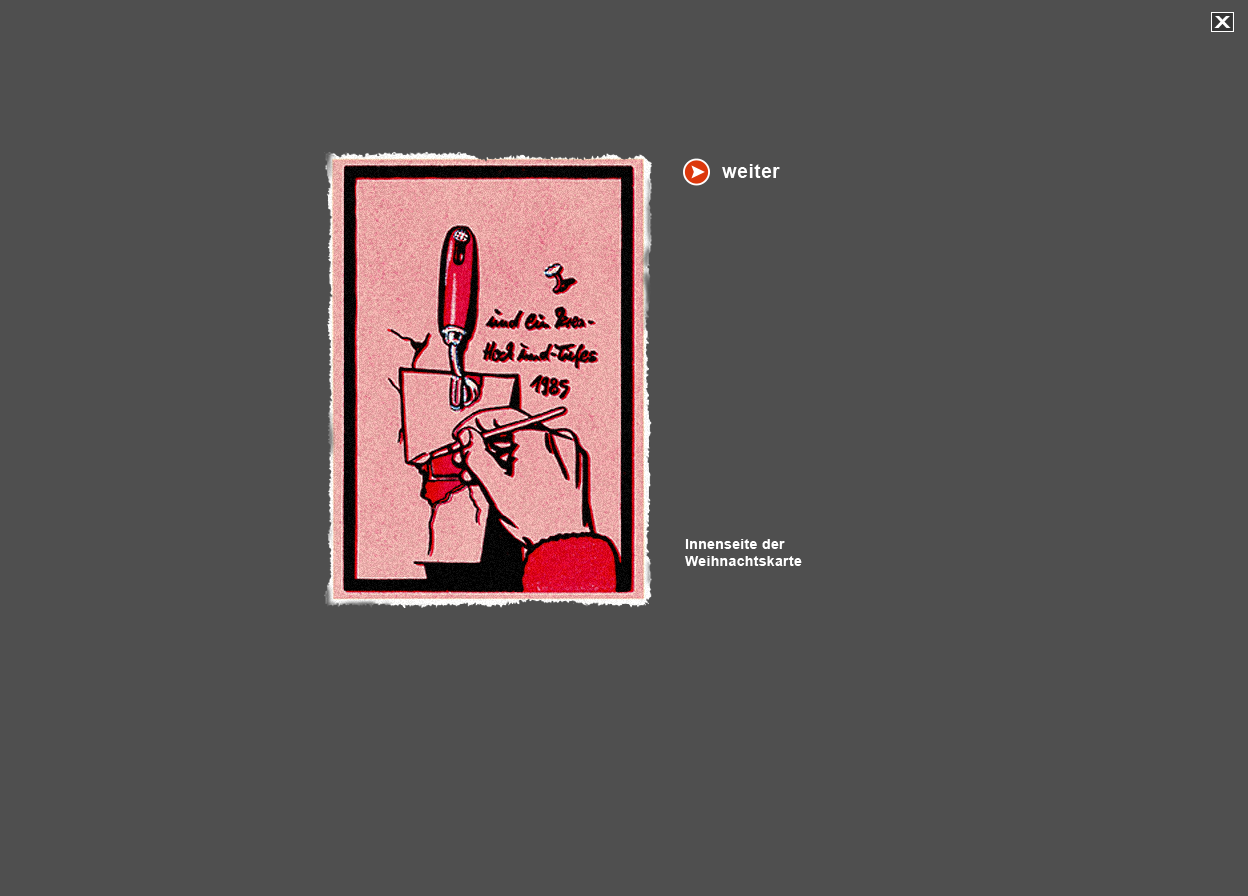 Gro&szlig;e Abbildung Linolschnitt "und ein krea- Hoch und Tiefes 1985"