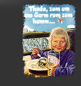 Gr&ouml;&szlig;ere Abbildung Mischtechnik-Bild "Theda, zum um am"