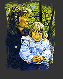 Abbildung &Ouml;l-Bild "Wandertag"