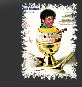 Gr&ouml;&szlig;ere Abbildung Wachskreide-Zeichnung "&Uuml;-Ei-Hilllie"