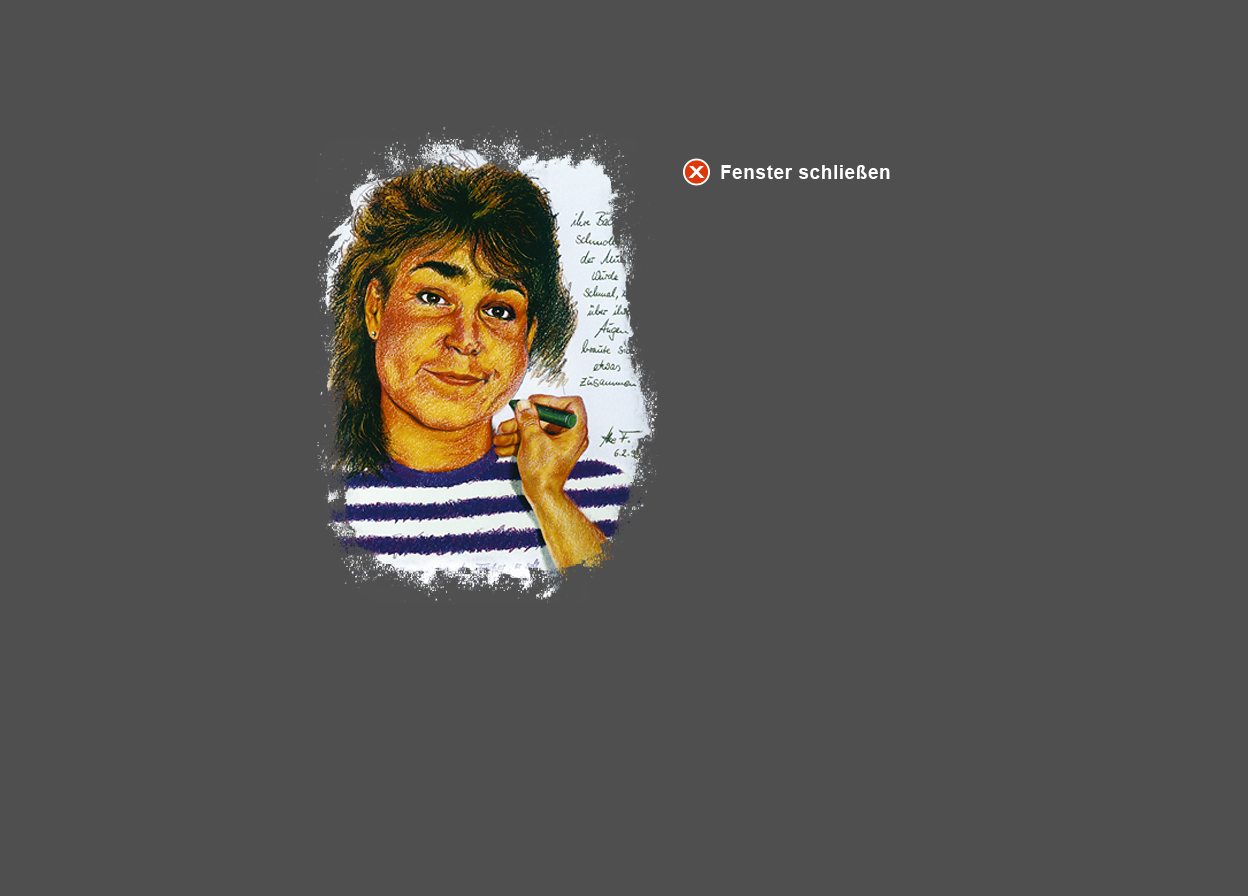 Gro&szlig;e Abbildung Wachskreide-Zeichnung "Augen-Brauen"